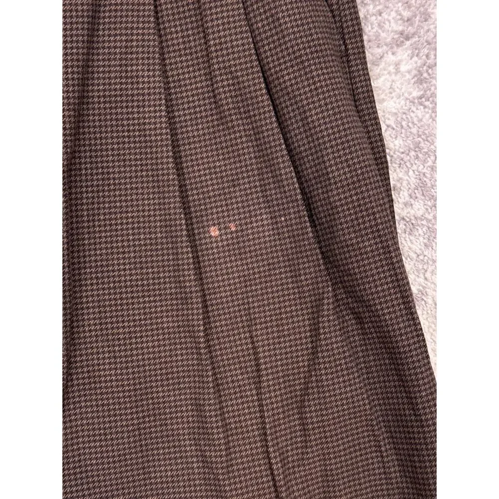 A Kind of Guise Pants 44 / US 30 Mens Cotton Herringbone Pleated *FLAWS*